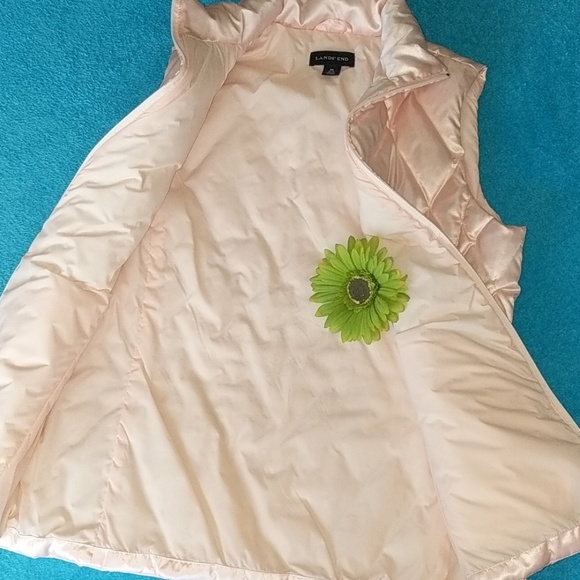 Land's End Quilted Puffer Vest sz.M #434 - Picture 7 of 7